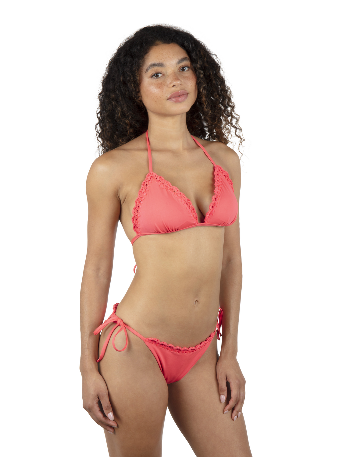 Macrame Cheeky Side Tie Bikini Bottom
