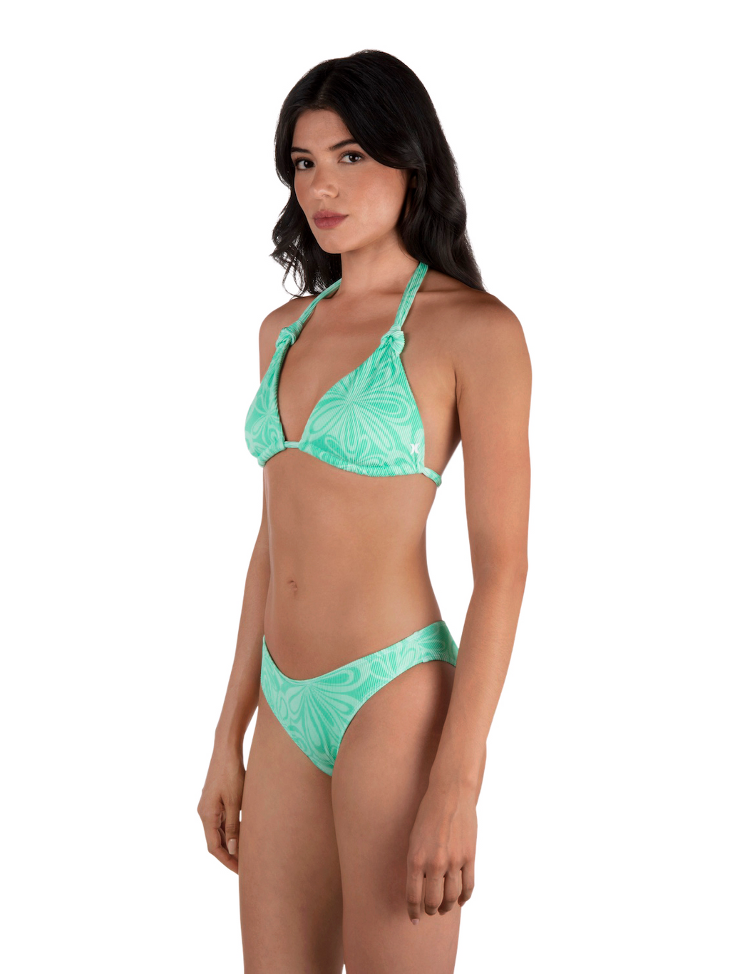Daisy Burst Knot Triangle Top