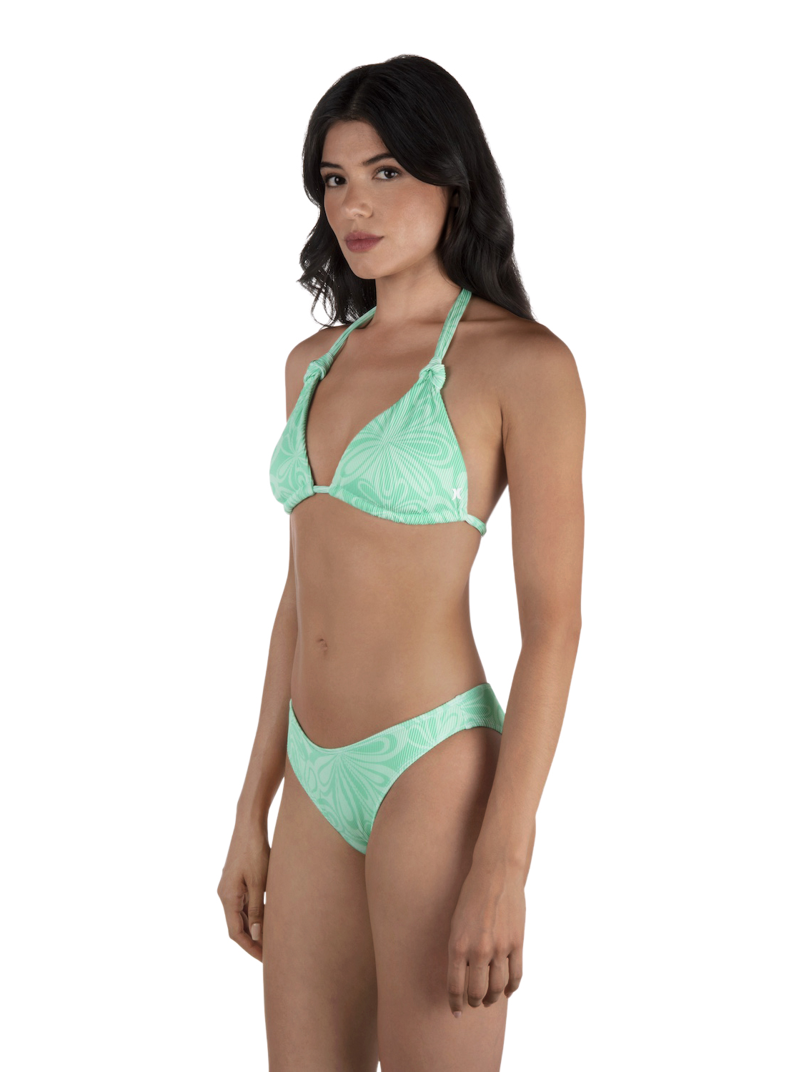 Daisy Burst Knot Triangle Top