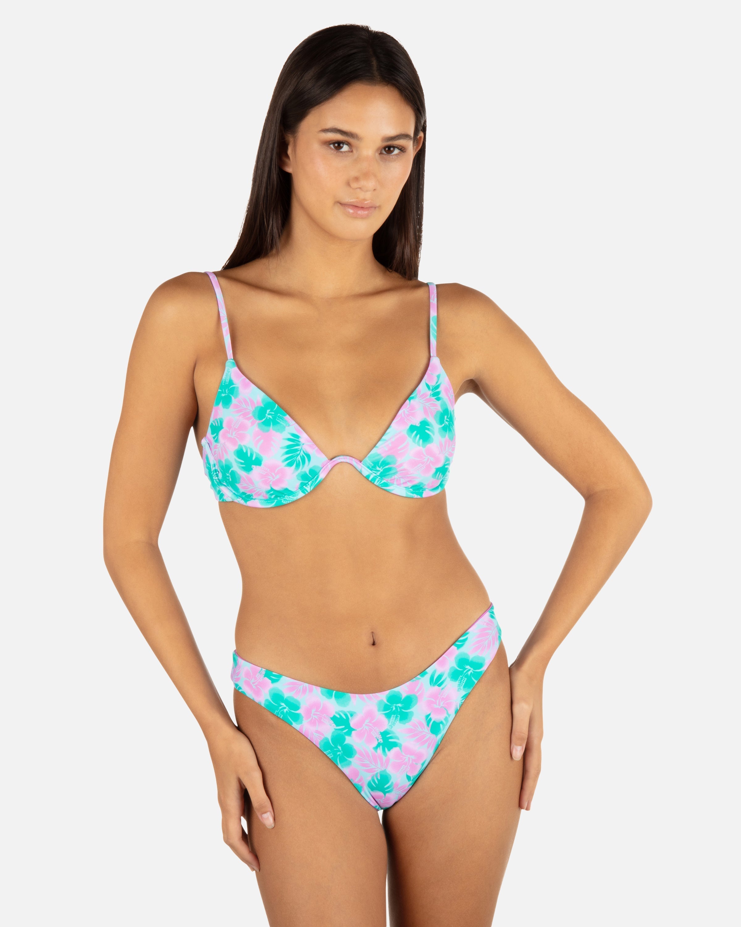 Lani Floral Cheeky Scoop Reversible Bottom