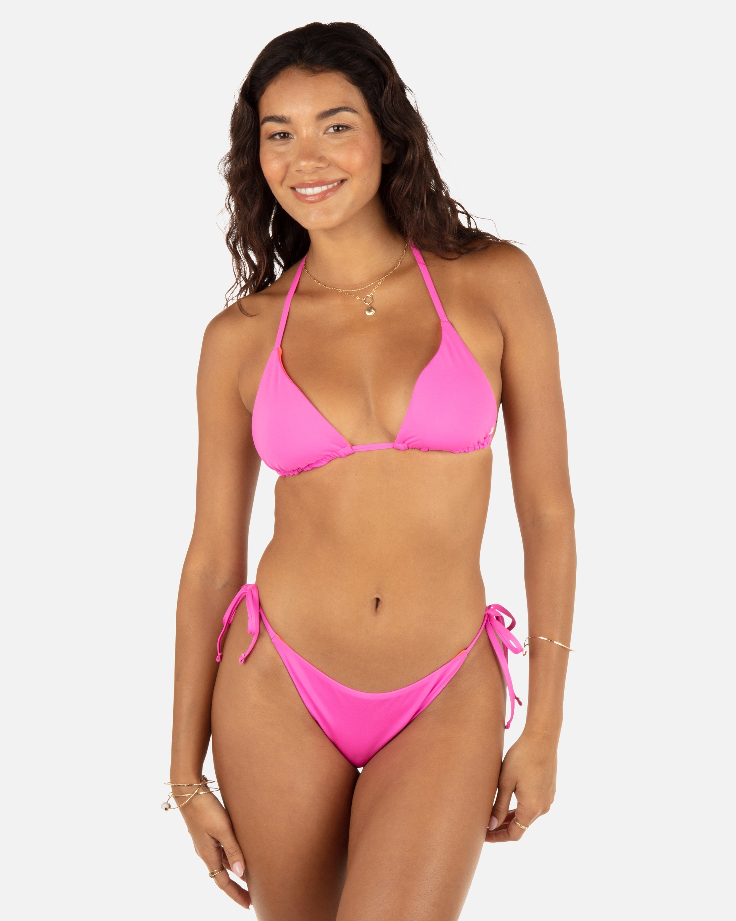 Solid Reversible Cheeky Tie Side Bottom