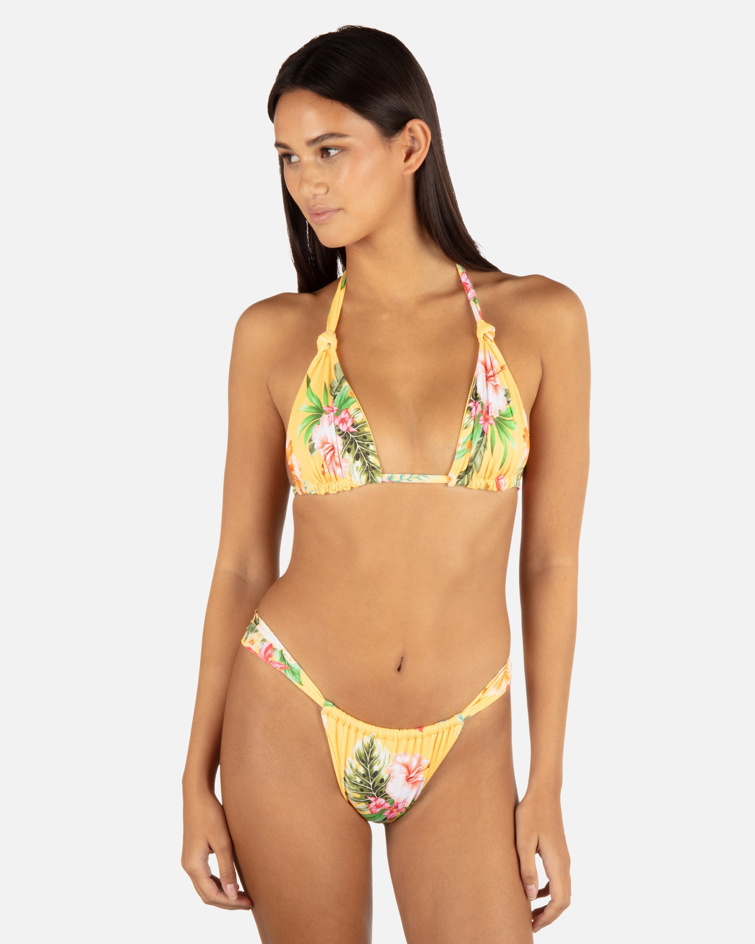 Malia Front Slide Cheeky Bikini Bottom